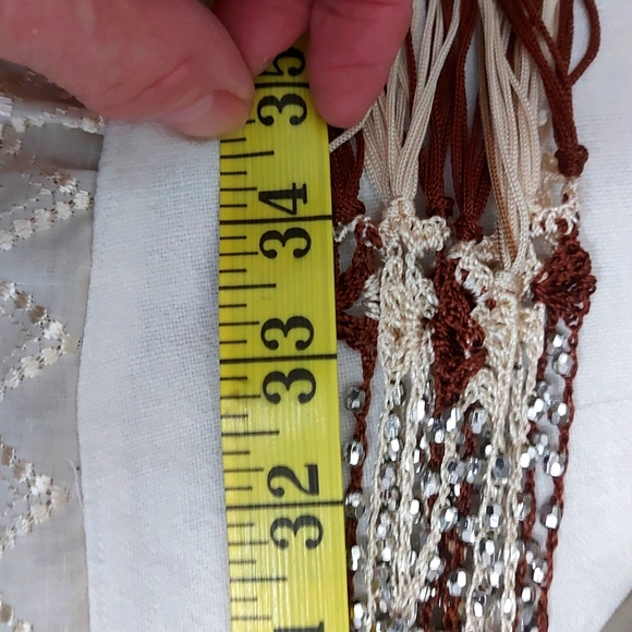 Bohemian Crochet Multistrand Belt - Picture 2 of 3